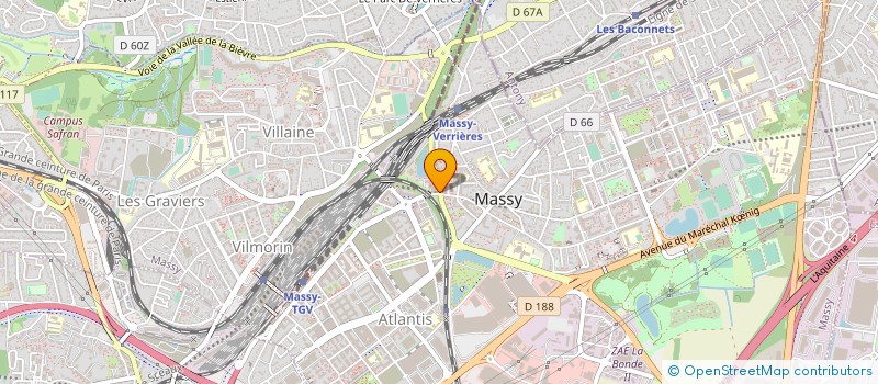 localisation de l'entreprise COMITE JUMELAGE VILLE DE MASSY à MASSY
