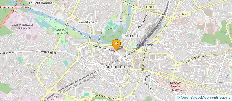 localisation de l'entreprise COMITE JUMELAGES ANGOULEME à ANGOULEME