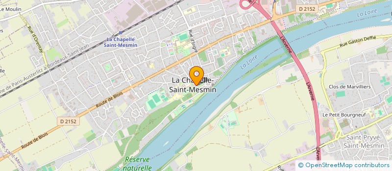 localisation de l'entreprise COMITE LA CHAPELLE SAINT MESMIN DES ECHANGES FRANCO-ALLEMANDS à LA CHAPELLE-SAINT-MESMIN