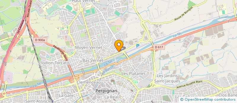 localisation de l'entreprise COMITE LAIQUE DES PYRENEES ORIENTALES à PERPIGNAN