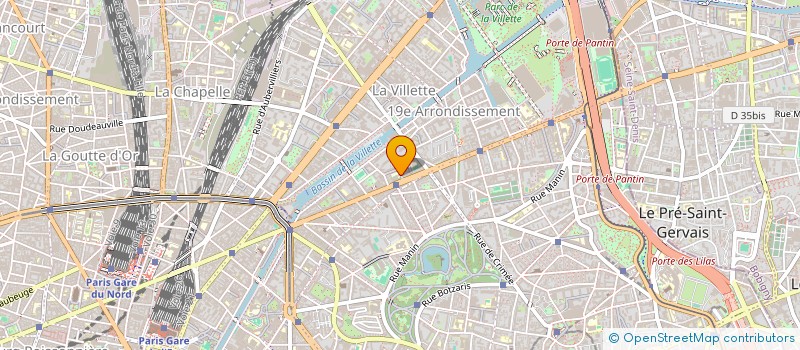 localisation de l'entreprise COMITE LIAISON DES ASS NAT DE RAPATRIES  PARIS