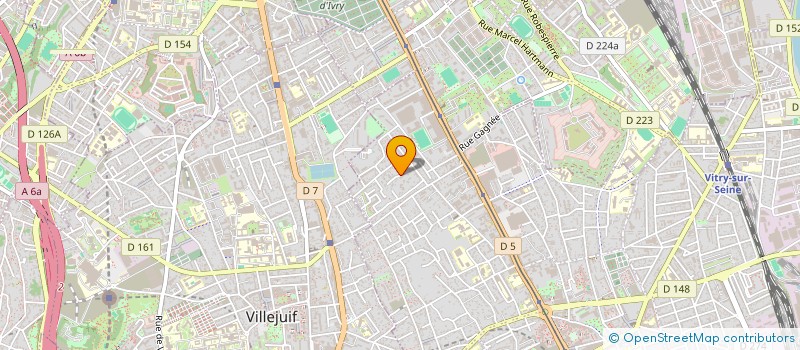 localisation de l'entreprise COMITE LIAISON VACANCES LOISIR à VITRY-SUR-SEINE