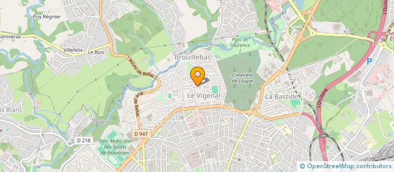 localisation de l'entreprise COMITE LIMOUSIN SOLIDARITE PEUPLE SAHRAOUI à LIMOGES