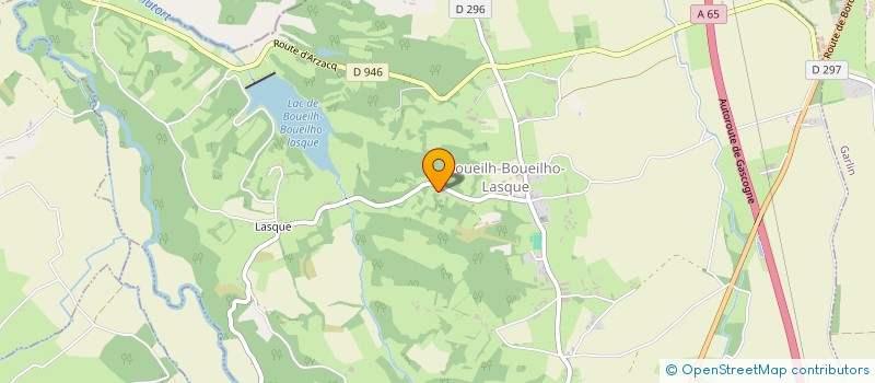 localisation de l'entreprise COMITE LOCAL D'ANIMATION  BOUEILH-BOUEILHO-LASQUE