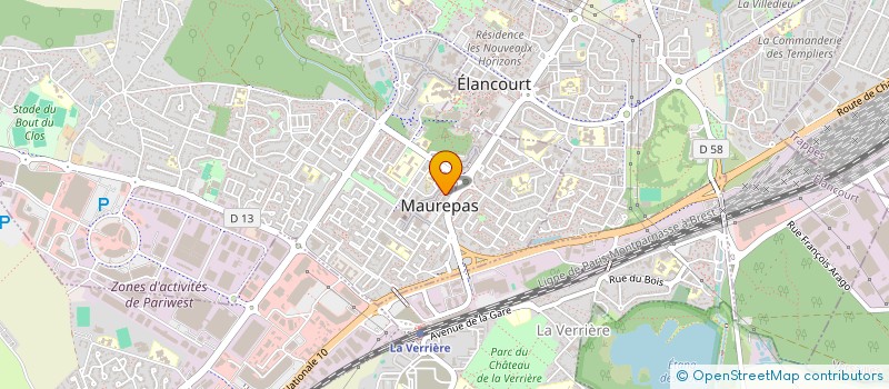 localisation de l'entreprise COMITE LOCAL DE MAUREPAS DE LA FEDERATION NATIONALE DES ANCIENS COMBATTANTS EN ALGERIE MAROC TUNISIE  MAUREPAS