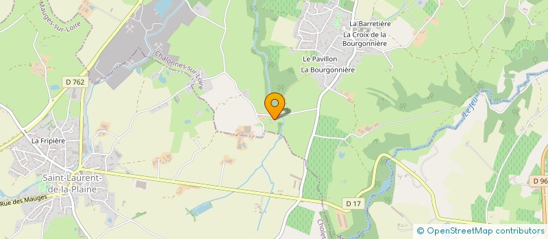 localisation de l'entreprise COMITE LOCAL DES FETES DE CHAUDEFONDS SUR LAYON  CHAUDEFONDS-SUR-LAYON