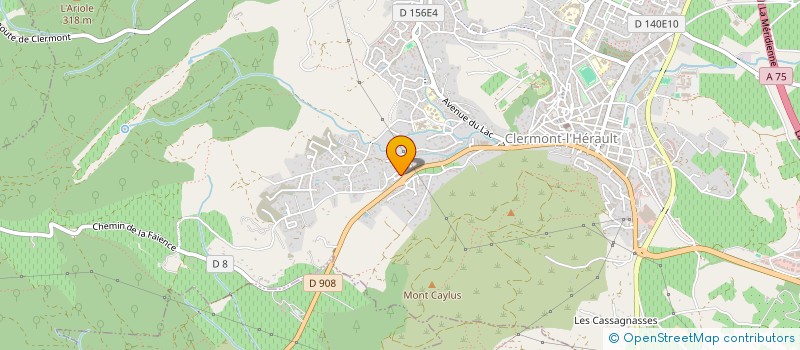localisation de l'entreprise COMITE LOCAL POUR LE LOGEMENT AUTONOME DES JEUNES DU PAYS COEUR D HERAULT à CLERMONT-L'HERAULT