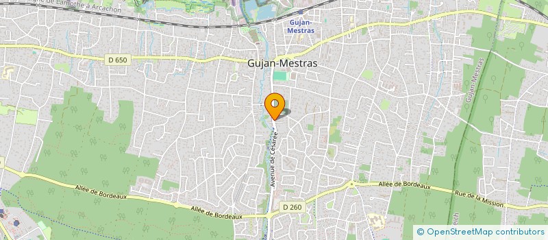 localisation de l'entreprise COMITE MISS BASSIN D'ARCACHON  GUJAN-MESTRAS