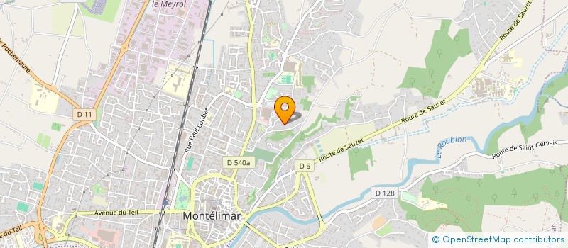 localisation de l'entreprise COMITE MISS DROME MERIDIONALE  MONTELIMAR