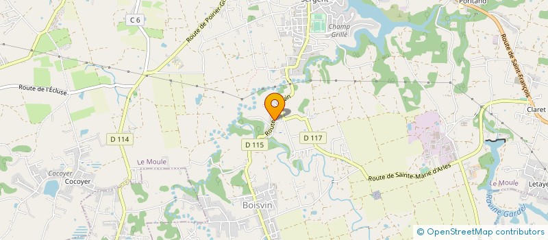 localisation de l'entreprise COMITE MISS ELEGANCE GUADELOUPE à LE MOULE