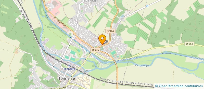 localisation de l'entreprise COMITE MISS ET MISTER CRYSTAL MEDIUM ET PLUS SIZE BOURGOGNE FRANCHE COMTE  TONNERRE