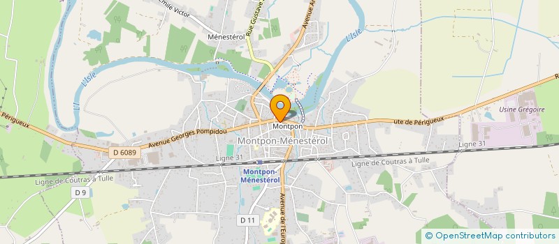 localisation de l'entreprise COMITE MISS ET MISTER ELEXIR  MONTPON-MENESTEROL