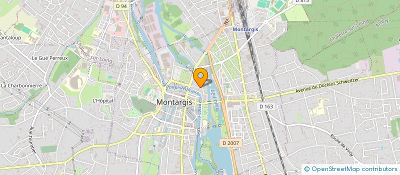 localisation de l'entreprise COMITE 'MISS MONTARGIS' à MONTARGIS