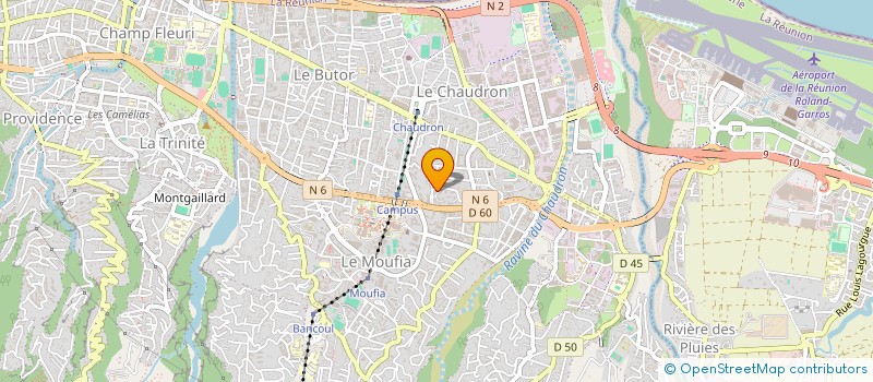 localisation de l'entreprise COMITE MISS TRAVESTI REUNION à SAINT-DENIS