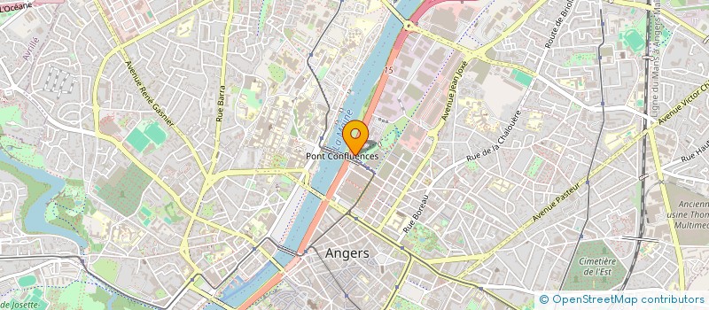 localisation de l'entreprise COMITE MIXTE A LA PRODUCTION EDF GDF à ANGERS