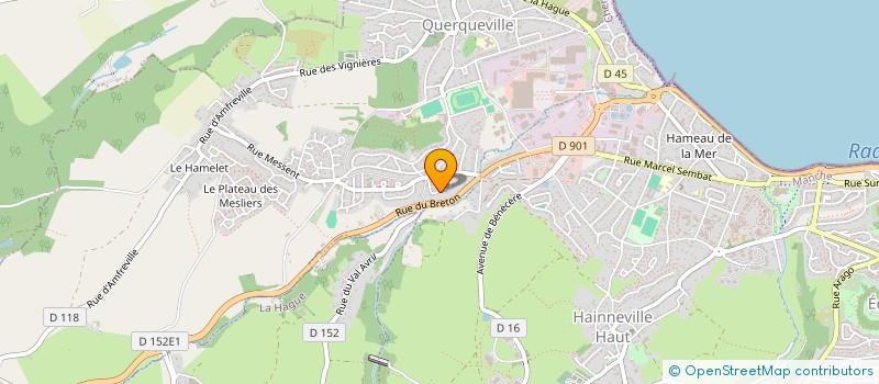 localisation de l'entreprise COMITE MOTOCYCLISTE DEPARTEMENTAL DE LA MANCHE - CMD 50  CHERBOURG-EN-COTENTIN