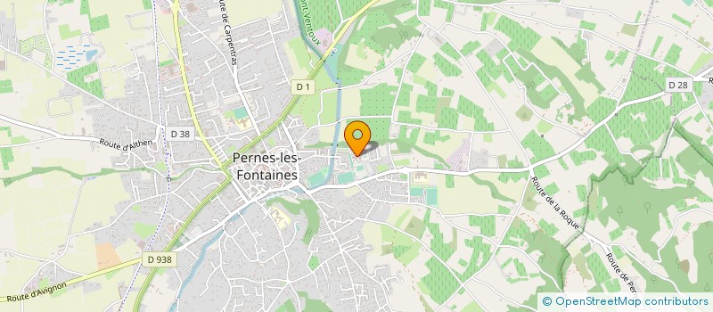 localisation de l'entreprise COMITE MOTOCYCLISTE DEPARTEMENTAL DE VAUCLUSE à PERNES-LES-FONTAINES