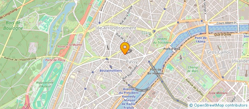 localisation de l'entreprise COMITE NAT FRANCAIS CONSEIL INTERN MUSEE  PARIS