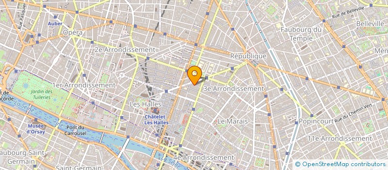 localisation de l'entreprise COMITE NAT INFORMATION PROTECT JEUNESSE à PARIS