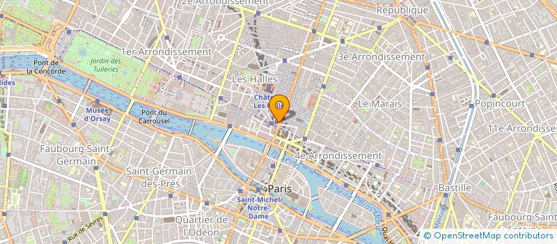 localisation de l'entreprise COMITE NAT PROPAG CONSOM MER  PARIS