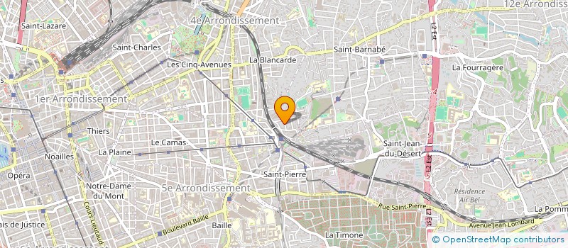 localisation de l'entreprise COMITE NATIONAL DE CHAUSSON MARSEILLAIS à MARSEILLE