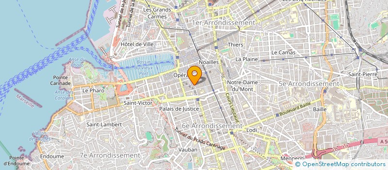 localisation de l'entreprise COMITE NATIONAL DE L ENFANCE à MARSEILLE