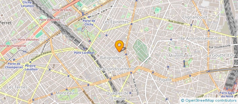 localisation de l'entreprise COMITE NATIONAL ENTR FEDERATION MJC CNE FFMJC  PARIS