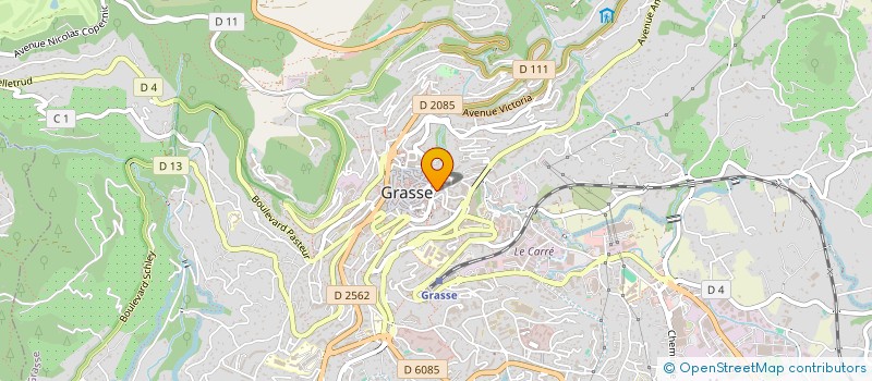localisation de l'entreprise COMITE OEUVR SOC PERSO MUNIC GRASSE à GRASSE