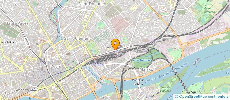 localisation de l'entreprise COMITE OEUVRES SOCIA PERSON VILLE NANTES à NANTES
