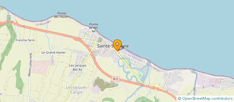 localisation de l'entreprise COMITE OEUVRES SOCIALES PERS SCES MUNICI à SAINTE-SUZANNE
