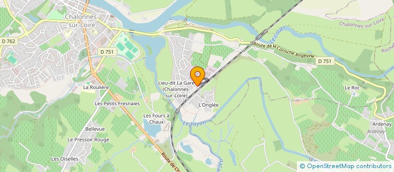 localisation de l'entreprise COMITE OLYMPIQUE SPORTIF à CHALONNES-SUR-LOIRE