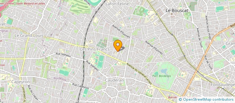 localisation de l'entreprise COMITE ORG RONDE INTERNAT FEMININE à BORDEAUX
