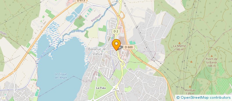 localisation de l'entreprise COMITE ORGANISATION HERAULTAISE DE COMPETITION NATIONALE  BALARUC-LE-VIEUX