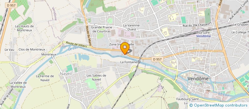 localisation de l'entreprise COMITE ORGANISATION PRINTEMPS DES ROTTES à VENDOME