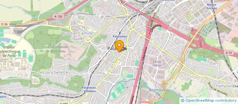 localisation de l'entreprise COMITE PALAISEAU VILLEBON DU SECOURS POPULAIRE FRANCAIS à PALAISEAU