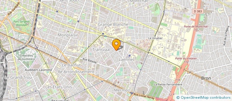 localisation de l'entreprise COMITE PARA SPORTIF RHONE à CORBAS