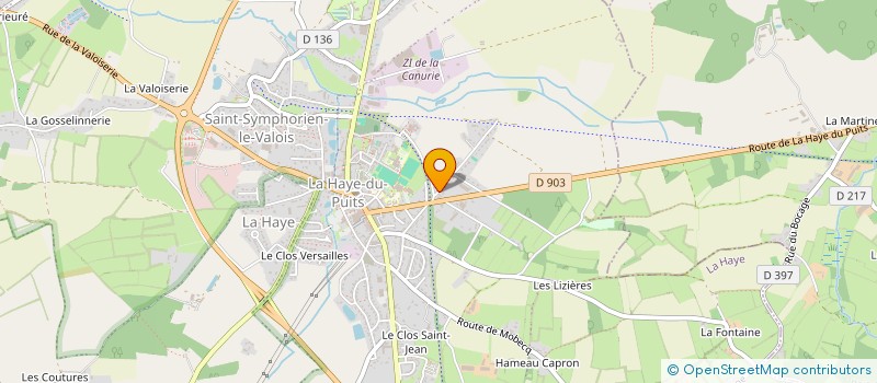 localisation de l'entreprise COMITE PARENTS ELEVES ECOLE PRIMAIRE PUB  LA HAYE