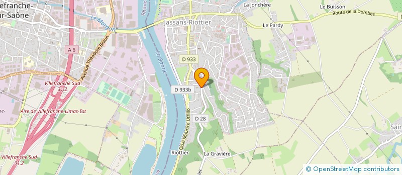 localisation de l'entreprise COMITE PARENTS FCPE COLLEGE  JASSANS-RIOTTIER