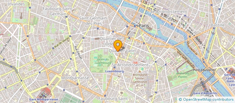 localisation de l'entreprise COMITE PARISIEN ACSJF à PARIS