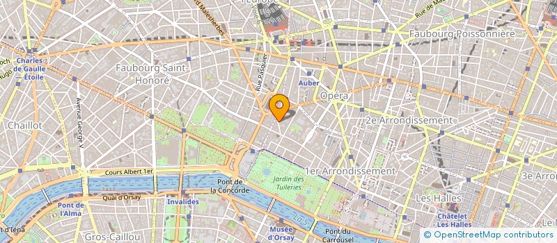 localisation de l'entreprise COMITE PARLEMENTAIR FRANC COMM à PARIS