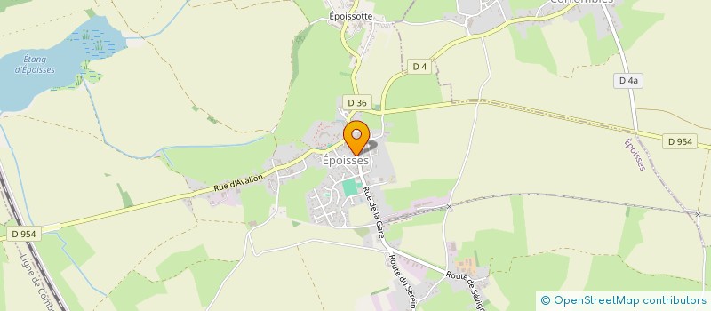 localisation de l'entreprise COMITE PAROISSIAL D EPOISSES à EPOISSES