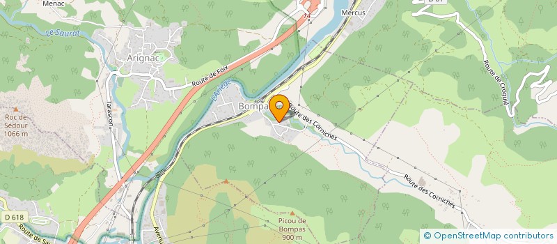 localisation de l'entreprise COMITE PERMANENT DES FETES à ORNOLAC-USSAT-LES-BAINS