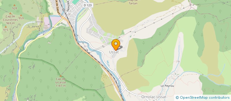 localisation de l'entreprise COMITE PERMANENT DES FETES à TARASCON-SUR-ARIEGE