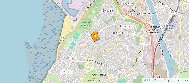 localisation de l'entreprise COMITE PORTEL PROMOTION SANTE INSERTION  LE PORTEL