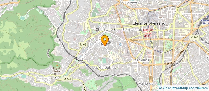 localisation de l'entreprise COMITE POUR LE CONCOURS JEAN PICTET à CHAMALIERES