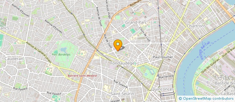 localisation de l'entreprise COMITE PROMOTION PROCEDES ECONOMIE ENERG à BORDEAUX