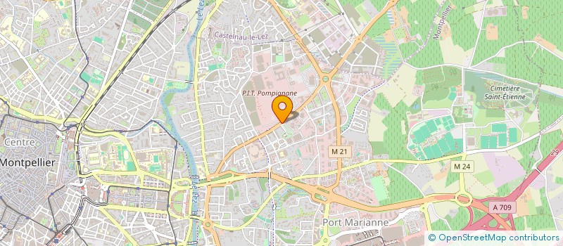 localisation de l'entreprise COMITE PROSPECTIVES ET CONCERTATIONS DU MILLENAIRE ET DES QUARTIERS EST DE MONTPELLIER à MONTPELLIER