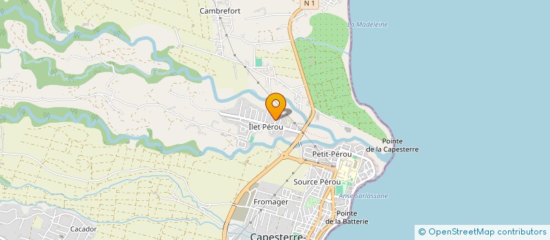 localisation de l'entreprise COMITE RAME TRADOTIONNELLE GUADELOUPE à CAPESTERRE-BELLE-EAU
