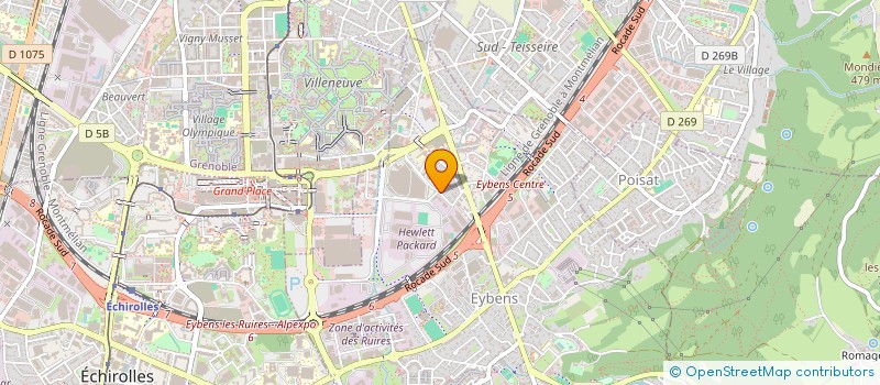 localisation de l'entreprise COMITE REG DAUPHINE SAVOIE BOXE ANGLAISE  EYBENS