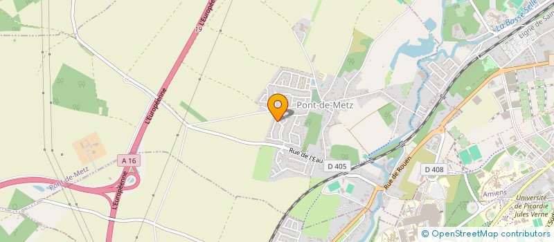 localisation de l'entreprise COMITE REG SPORTIF UNIVERSIT DE PICARDIE à SALOUEL